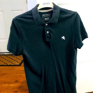 Express gray short sleeve polo